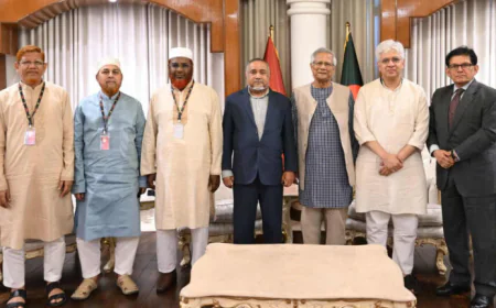 জামায়াতের সাথে প্রধান উপদেষ্টার বৈঠক।