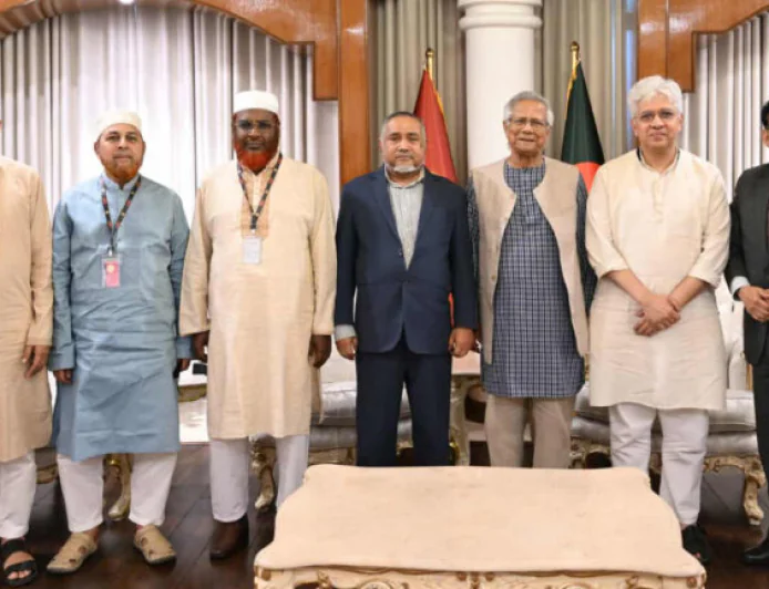 জামায়াতের সাথে প্রধান উপদেষ্টার বৈঠক।